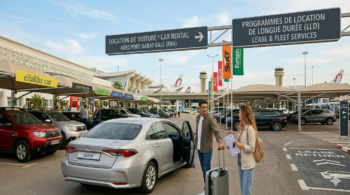 location de voiture à l’aéroport Rabat-Salé avec plusieurs modèles disponibles